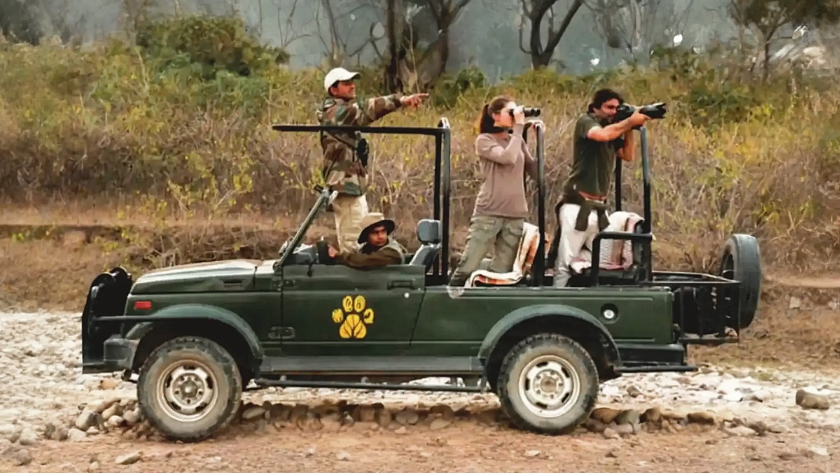 Jeep Safari in Jim Corbett National Park