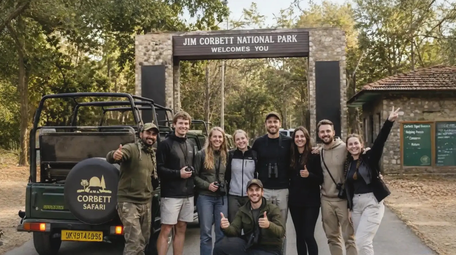 Jim Corbett National Park luxury safari view
